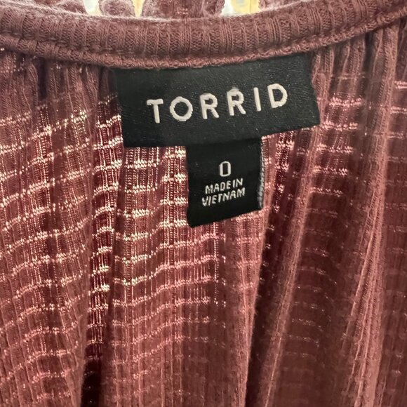 Torrid Embroidered Sleeve Top - Picture 3 of 5